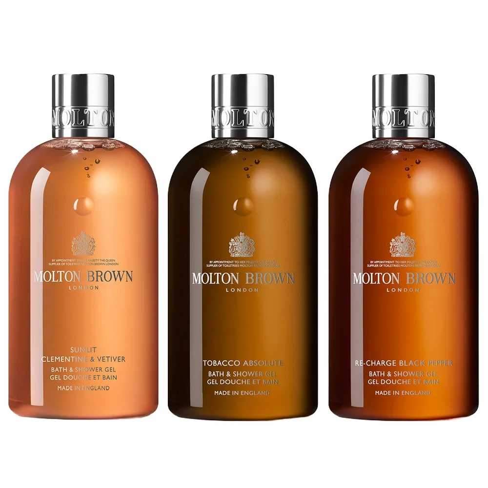 Molton Brown Bodywash Trio Citrus Woody Set 