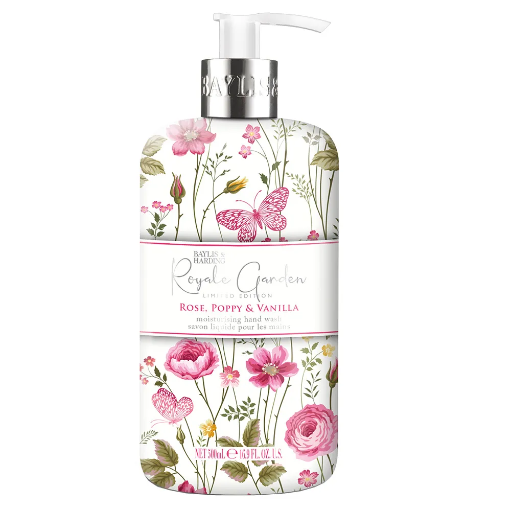 Baylis & Harding Royale Garden Rose, Poppy & Vanilla 500 ml 1 Baylis & Harding Royale Garden Rose, Poppy & Vanilla 500 ml