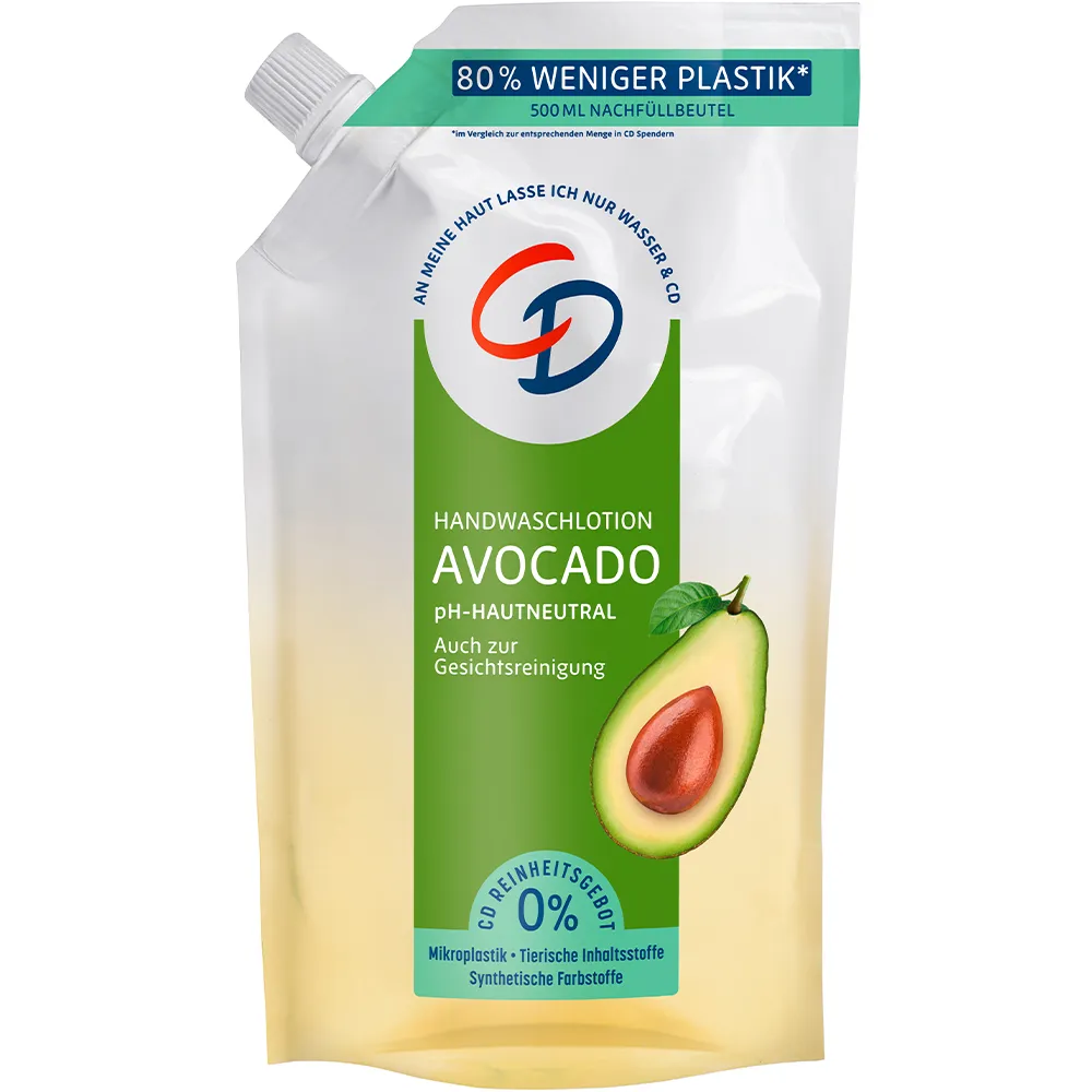 CD Handwaschlotion Avocado NachfÃ¼llbeutel 500 ml 