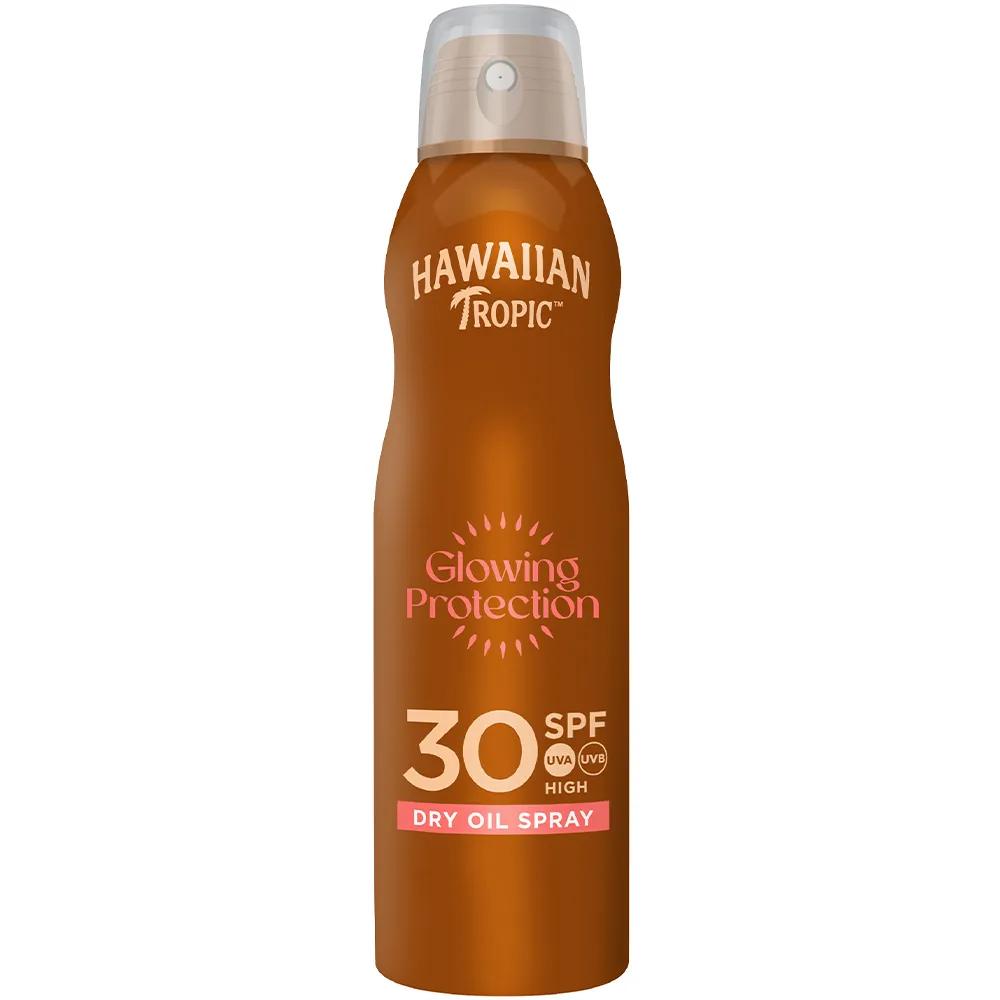 Hawaiian Tropic Glowing Protection Dry Oil C-Spray LSF 30 177 ml 