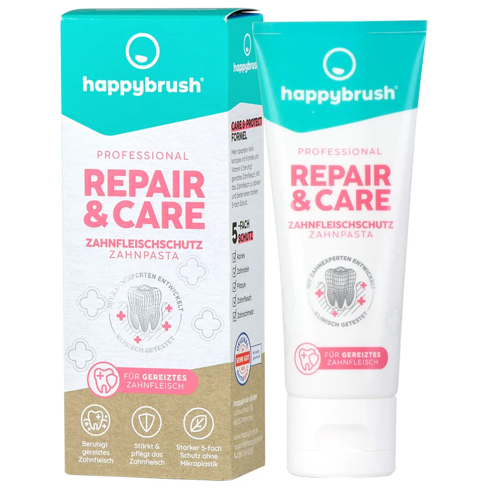 Happybrush Repair & Care Zahnpasta 75 ml 1 Happybrush Repair & Care Zahnpasta 75 ml
