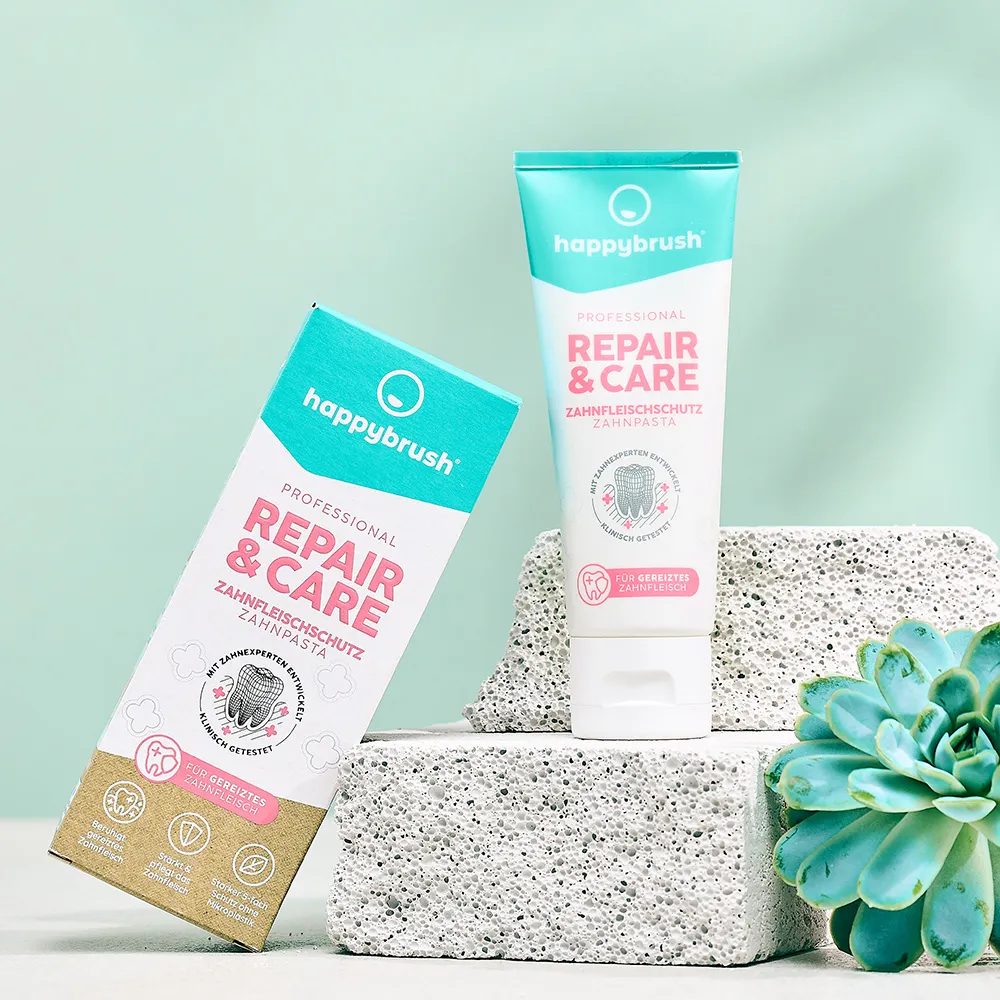 Happybrush Repair & Care Zahnpasta 75 ml 3 Happybrush Repair & Care Zahnpasta 75 ml