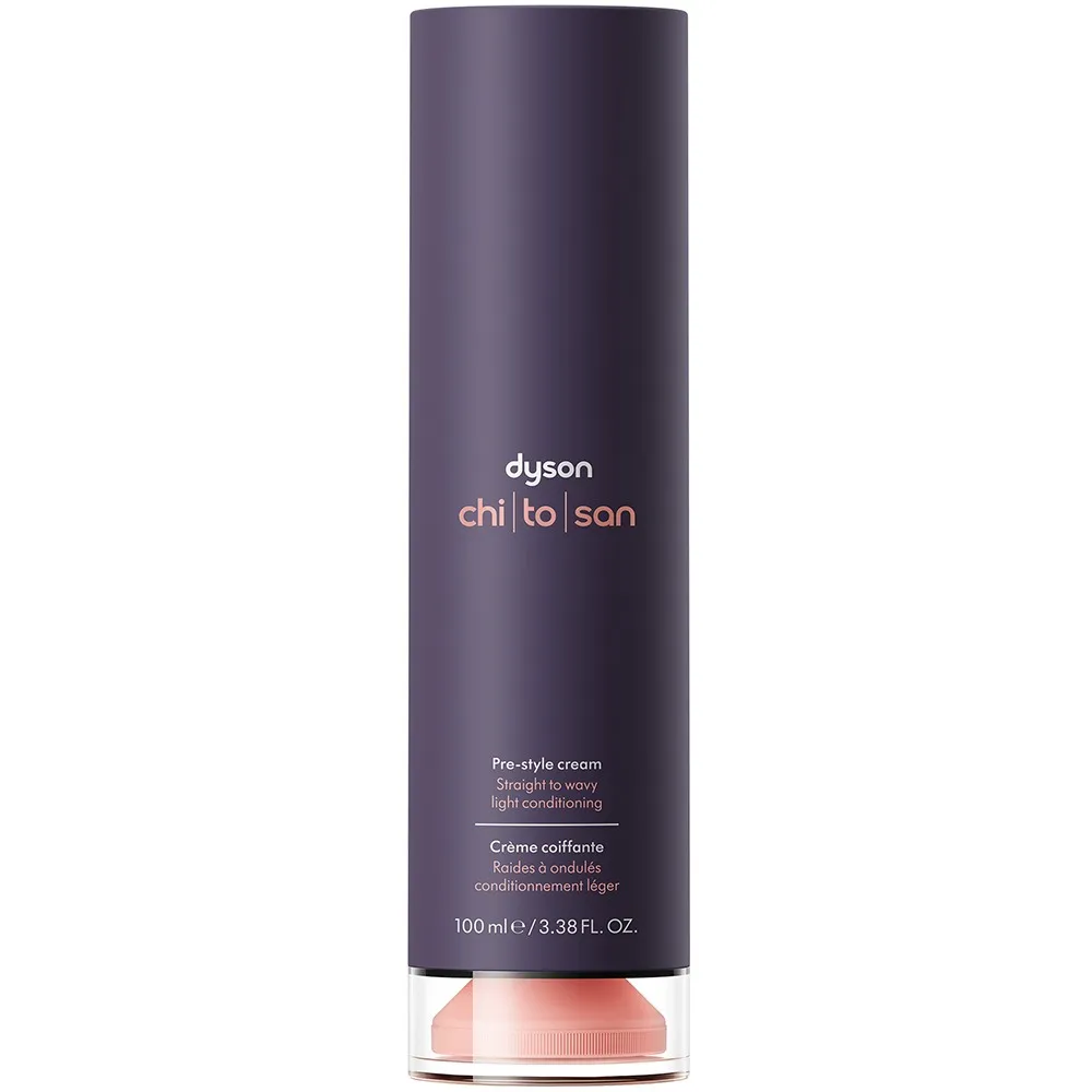 Dyson Chitosan Glattes bis Welliges Haar Pre-Style Cream light 100 ml 