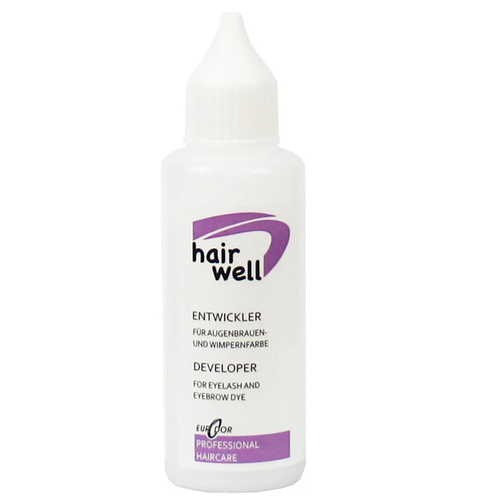 Hairwell Entwickler fÃ¼r Augenbrauen- und Wimpernfarbe 50 ml 