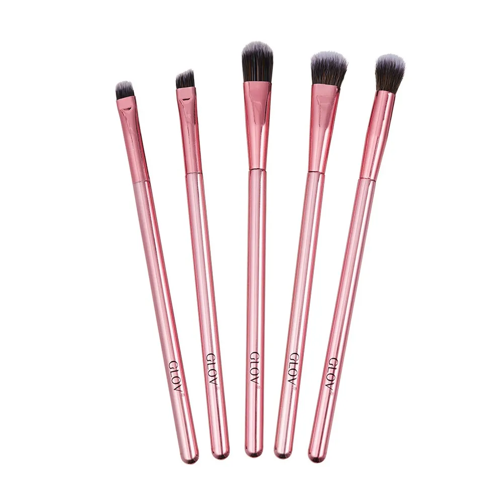 GLOV Eye Make-up Brushes Pink 3 GLOV Eye Make-up Brushes Pink