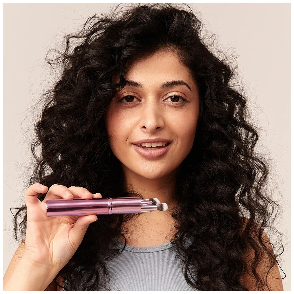 GLOV Eye Make-up Brushes Pink 4 GLOV Eye Make-up Brushes Pink