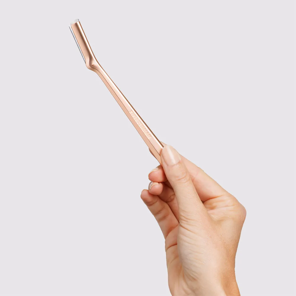 Tweezerman Gesichtshaarrasierer Rose Gold 4 Tweezerman Gesichtshaarrasierer Rose Gold