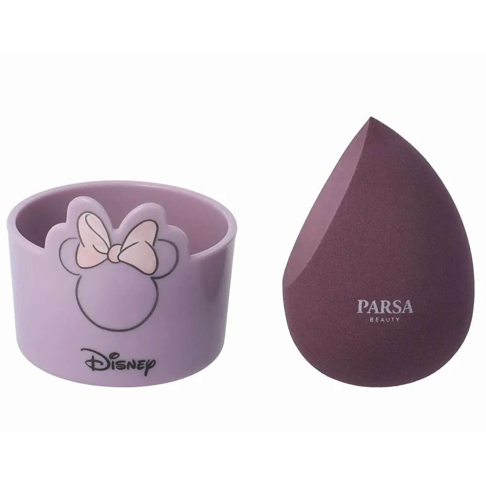 PARSA Beauty Disney Minnie Mouse Make-Up Ei mit Halterung 