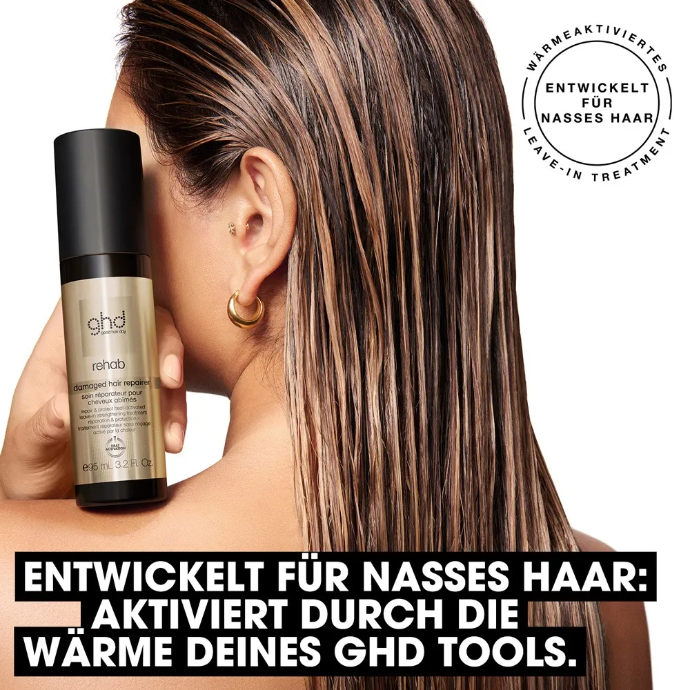 ghd rehab damaged hair repairer Leave-in Treatment 95 ml 3 ghd rehab damaged hair repairer Leave-in Treatment 95 ml