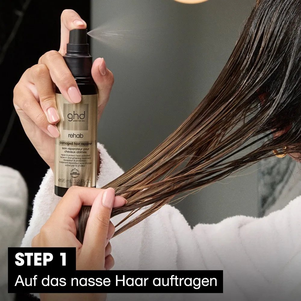 ghd rehab damaged hair repairer Leave-in Treatment 95 ml 4 ghd rehab damaged hair repairer Leave-in Treatment 95 ml