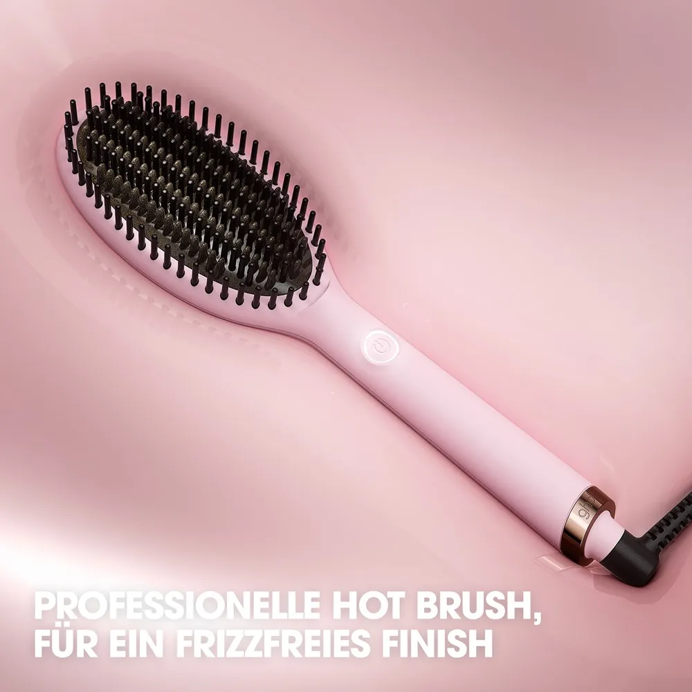 ghd glide Hot Brush Limited Edition in Pink-Sorbet 2 ghd glide Hot Brush Limited Edition in Pink-Sorbet