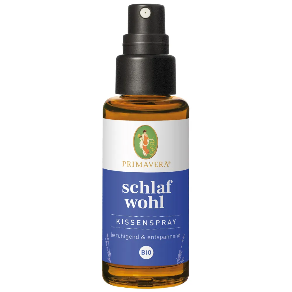 PRIMAVERA Schlafwohl Kissenspray Bio 30 ml 1 PRIMAVERA Schlafwohl Kissenspray Bio 30 ml