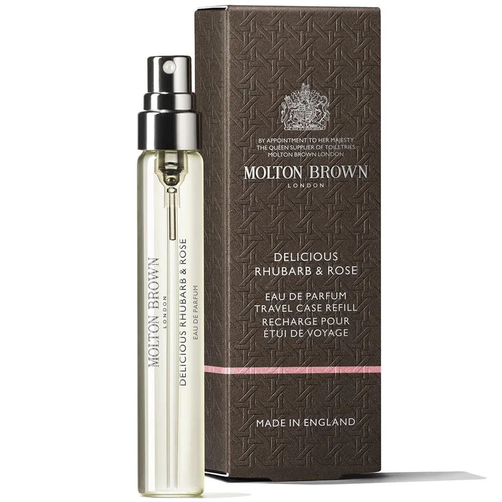 Molton Brown Delicious Rhubarb & Rose Eau de Parfum Travel Case Refill 7, 5 ml 