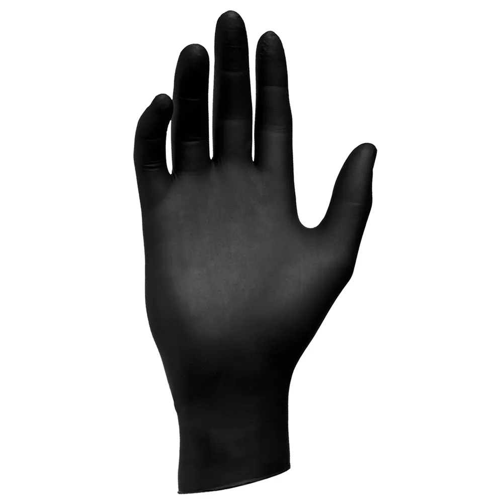 Ulith Nitril-Handschuhe Gr??e S Schwarz 100 StÃ¼ck 