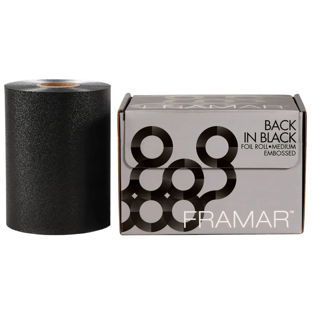 Framar Embossed Roll Black 97m 