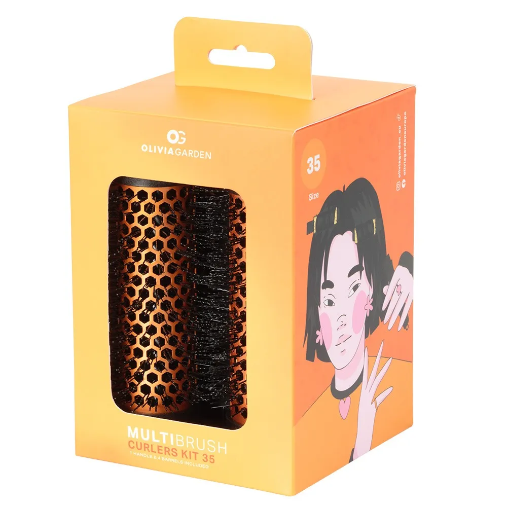 Olivia Garden MultiBrush Curlers Kit 35 3 Olivia Garden MultiBrush Curlers Kit 35