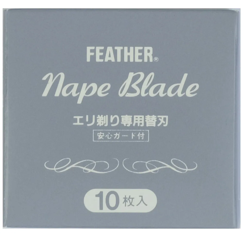 Feather Nape Klingen Ã  10 StÃ¼ck nape blades 