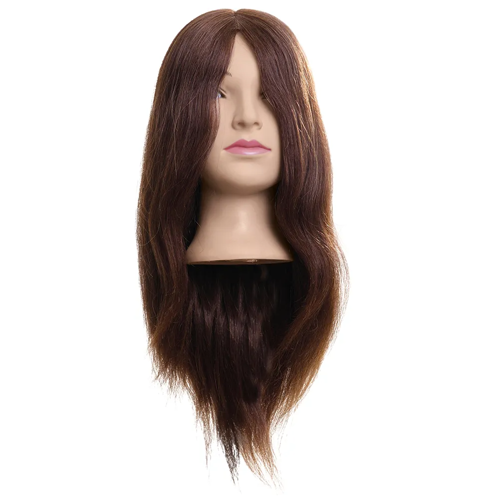 Efalock übungskopf Lina Naturhaar-Mix braun 50 cm 1 Efalock übungskopf Lina Naturhaar-Mix braun 50 cm