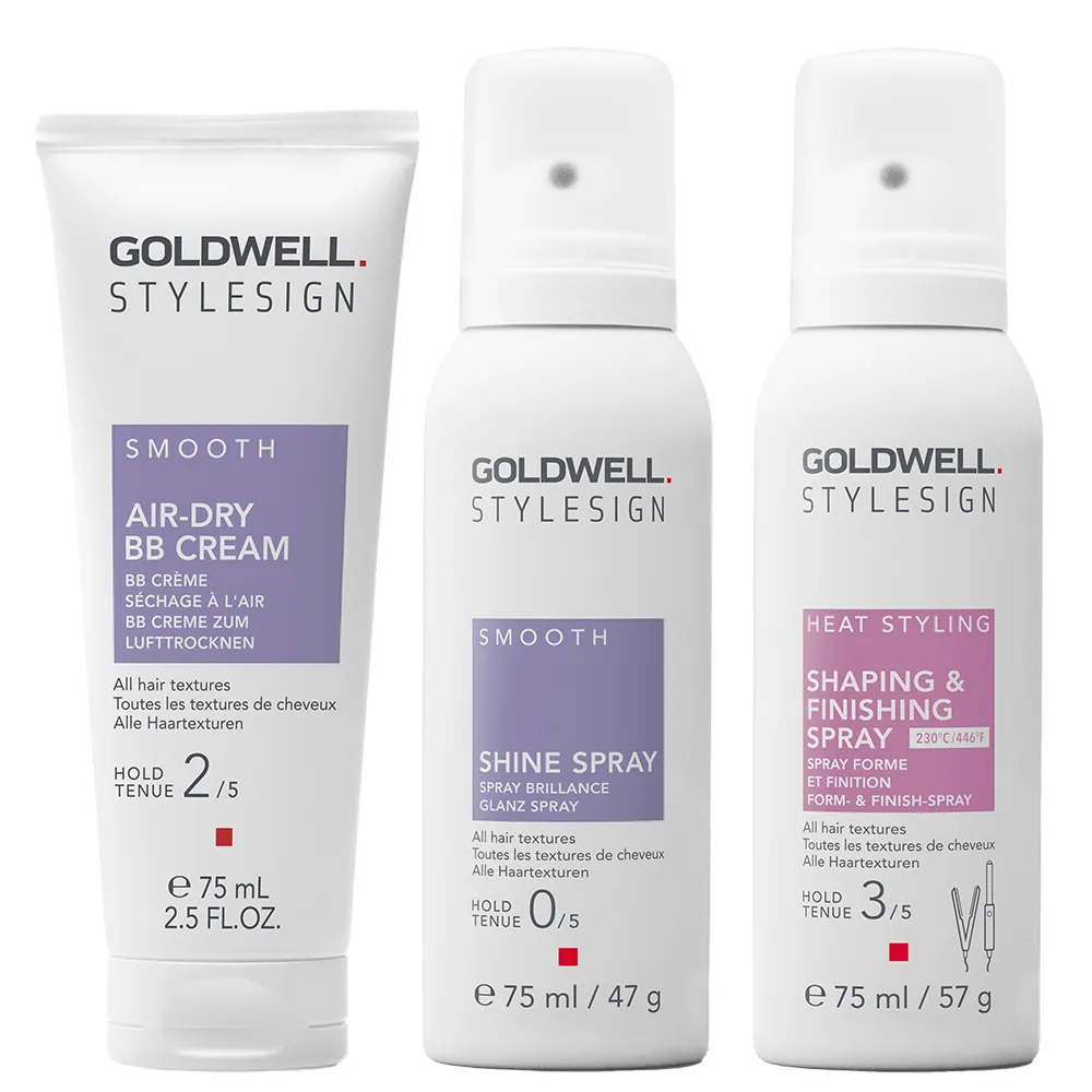 Goldwell Stylesign Smooth Kennenlernset Bundle 