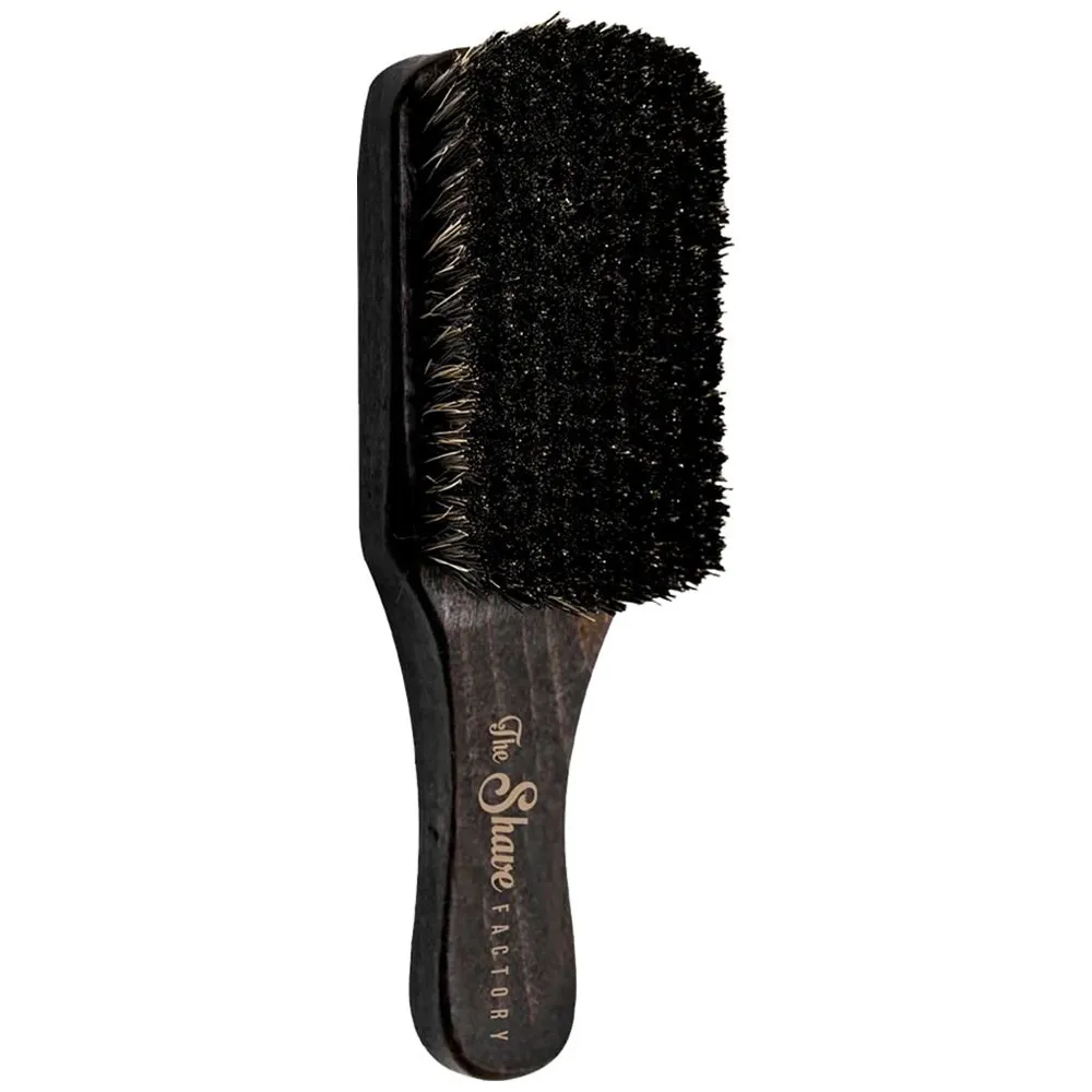 The Shave Factory Fade Beard Hair Brush schwarz 