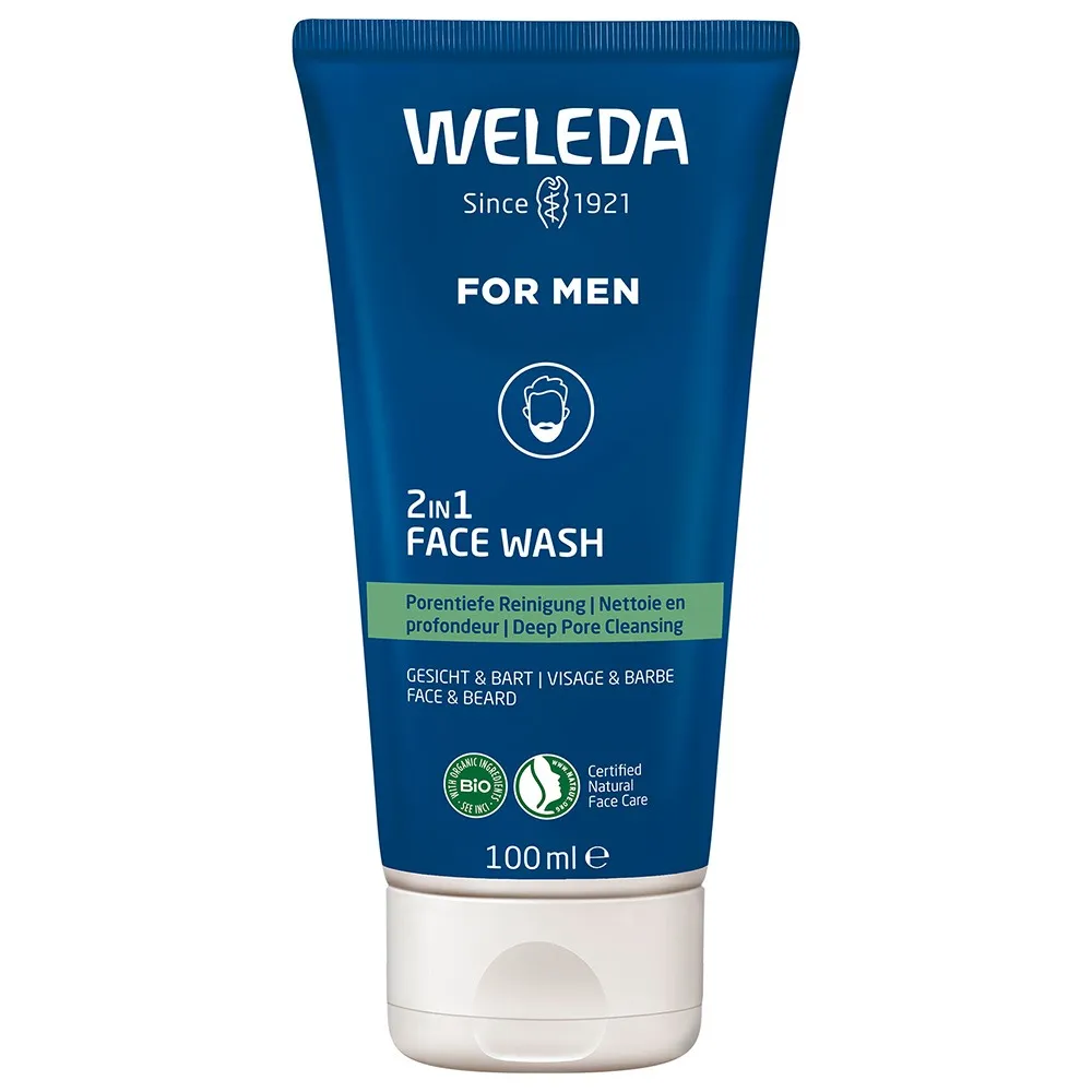 Weleda For Men 2in1 Face Wash 30 ml 