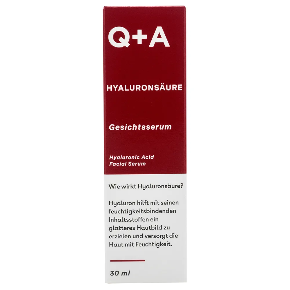 Q+A Hyalurons?ure Gesichtsserum 30 ml 