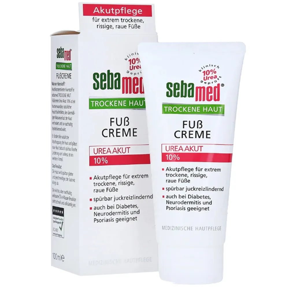 sebamed Fuss-Creme Urea Akut 10% 100 ml 