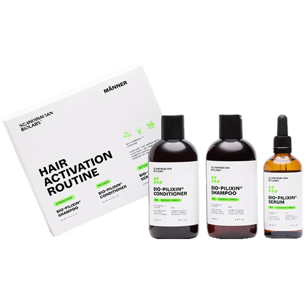 Scandinavian Biolabs Hair Growth Routine Set For Men 