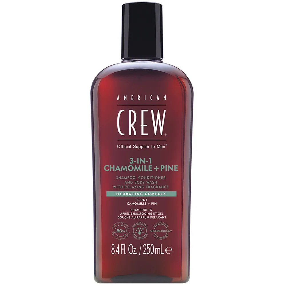 American Crew Chamomile + Pine Relaxing 3-in-1 Shampoo 250 ml 