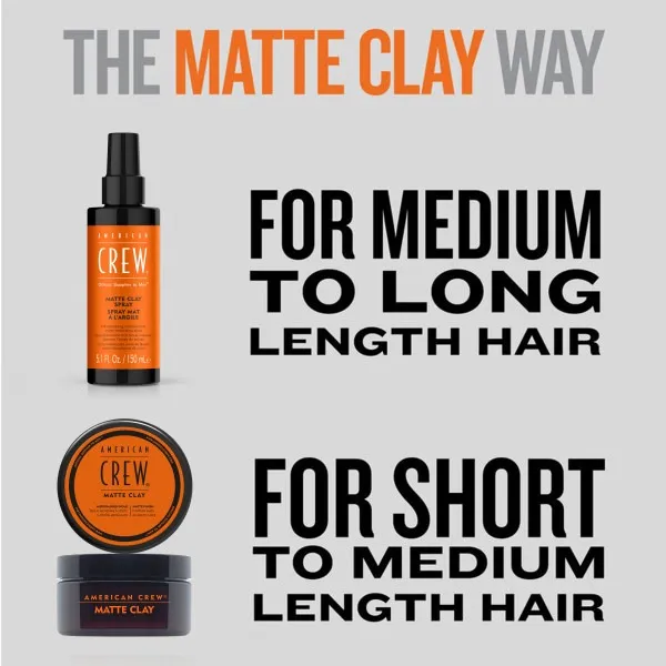 American Crew Matte Clay Spray 150 ml 3 American Crew Matte Clay Spray 150 ml
