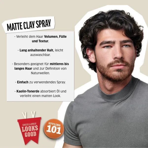 American Crew Matte Clay Spray 150 ml 5 American Crew Matte Clay Spray 150 ml