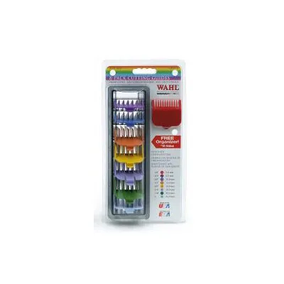Wahl Aufsteckk?mme fÃ¼r Super Taper 8er set BUNT 