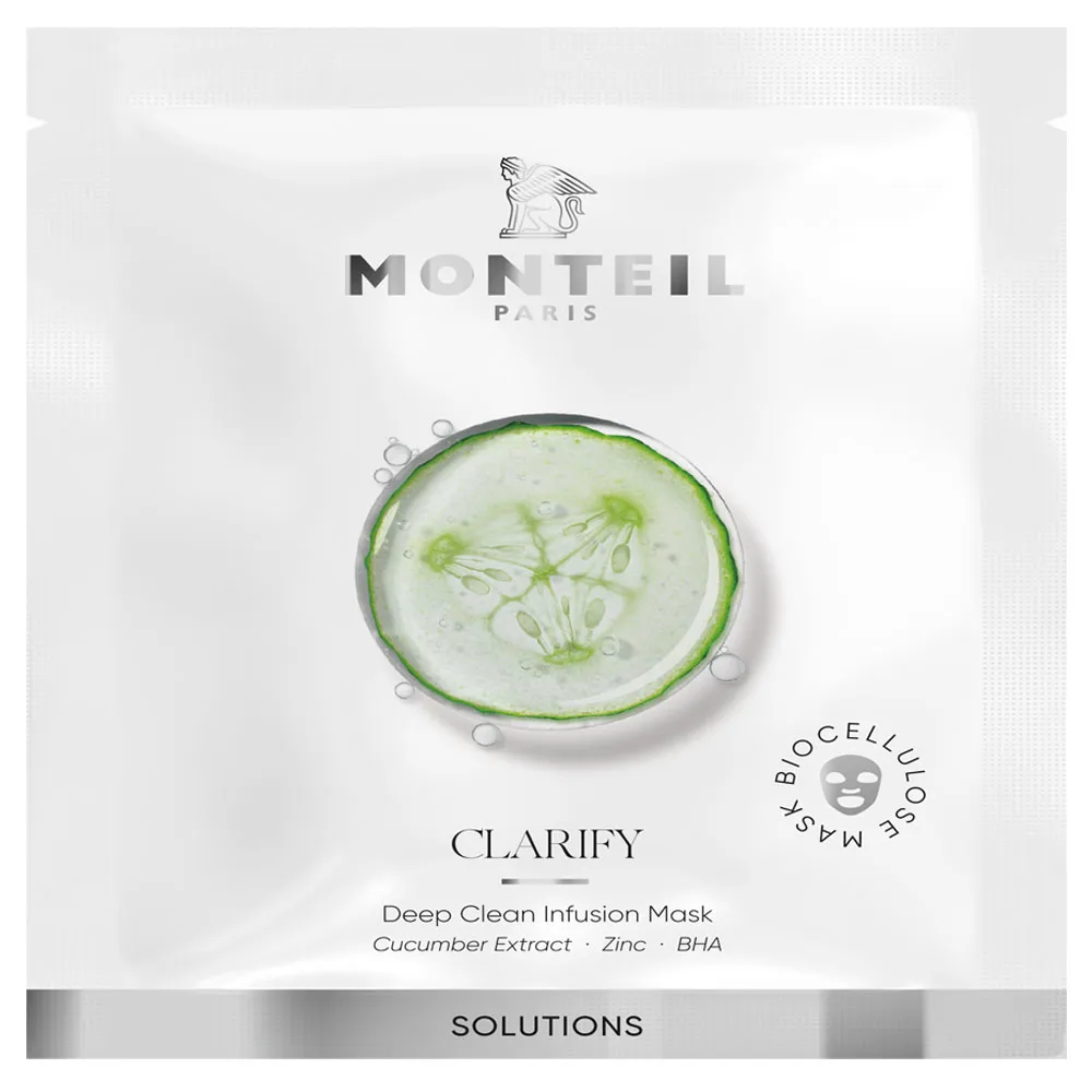 Monteil Paris CLARIFY Deep Clean Infusion Mask 10 er 