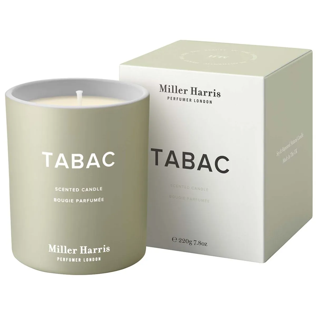 Miller Harris Tabac Scented Candle 220 g 