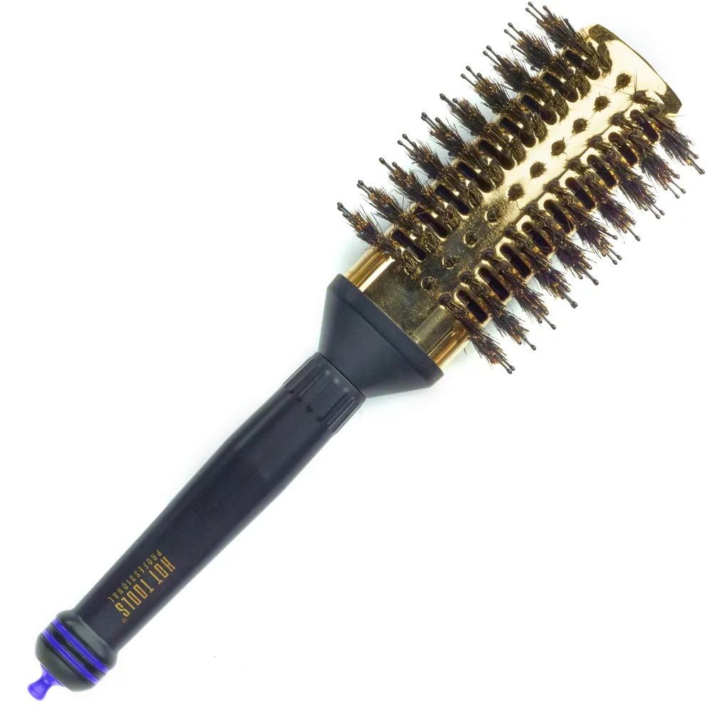 Hot Tools Professional 24K Gold Smoothing Brush ? 4,5 cm 2 Hot Tools Professional 24K Gold Smoothing Brush ? 4,5 cm