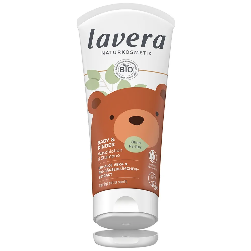 Lavera Baby & Kinder Waschlotion & Shampoo 200 ml 