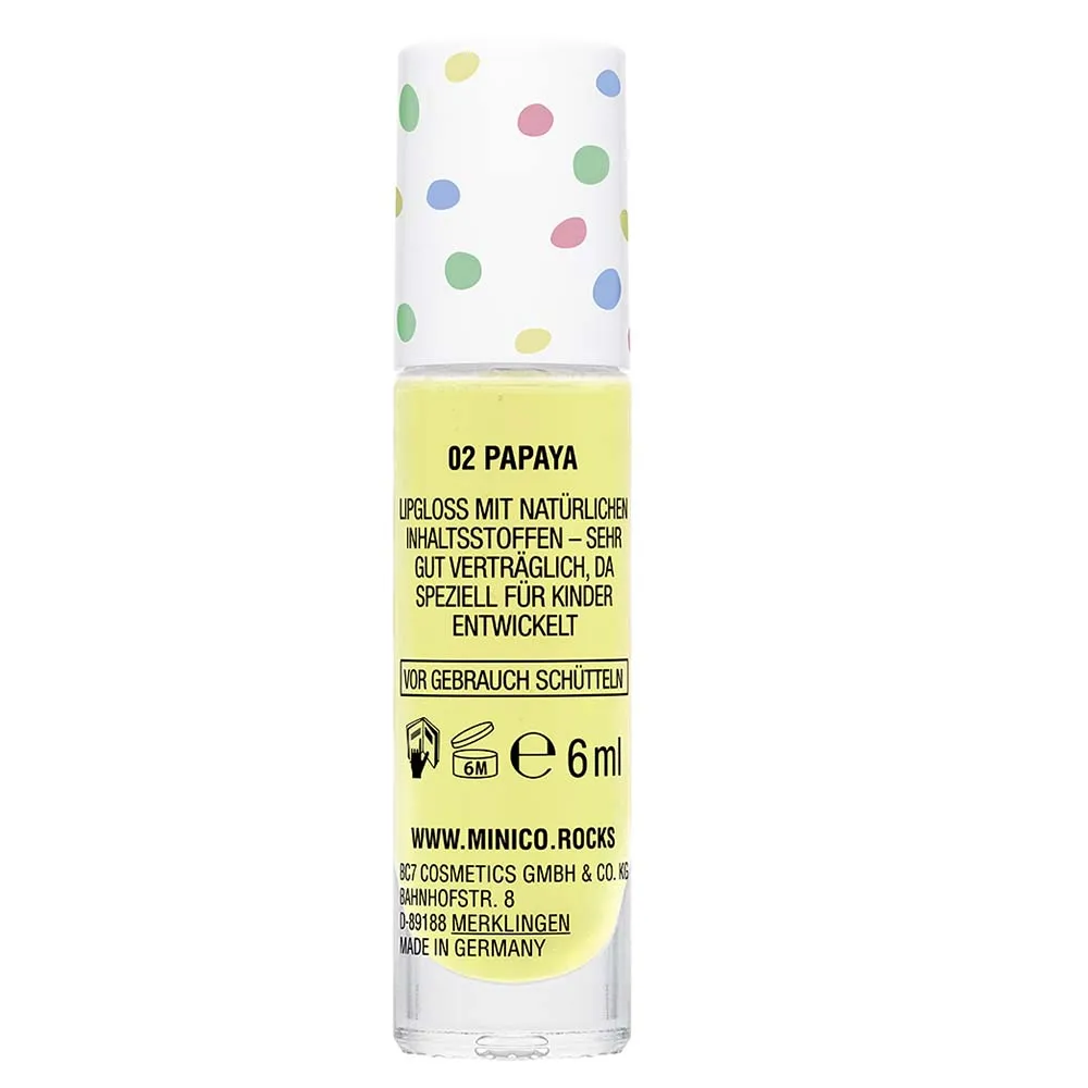 MINICO Liploss 02 Papaya 6 ml 4 MINICO Liploss 02 Papaya 6 ml