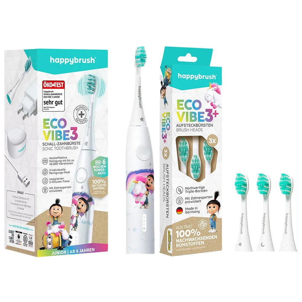 Happybrush ECO Vibe 3 (Agnes) Kids Bundle 