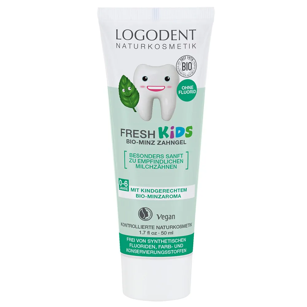 LOGODENT Fresh Kids Bio-Minz Zahngel 50 ml 