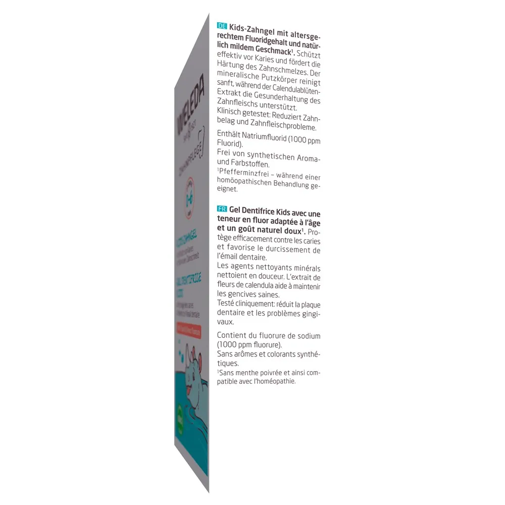 Weleda Kids-Zahngel mit Fluorid 50 ml 4 Weleda Kids-Zahngel mit Fluorid 50 ml