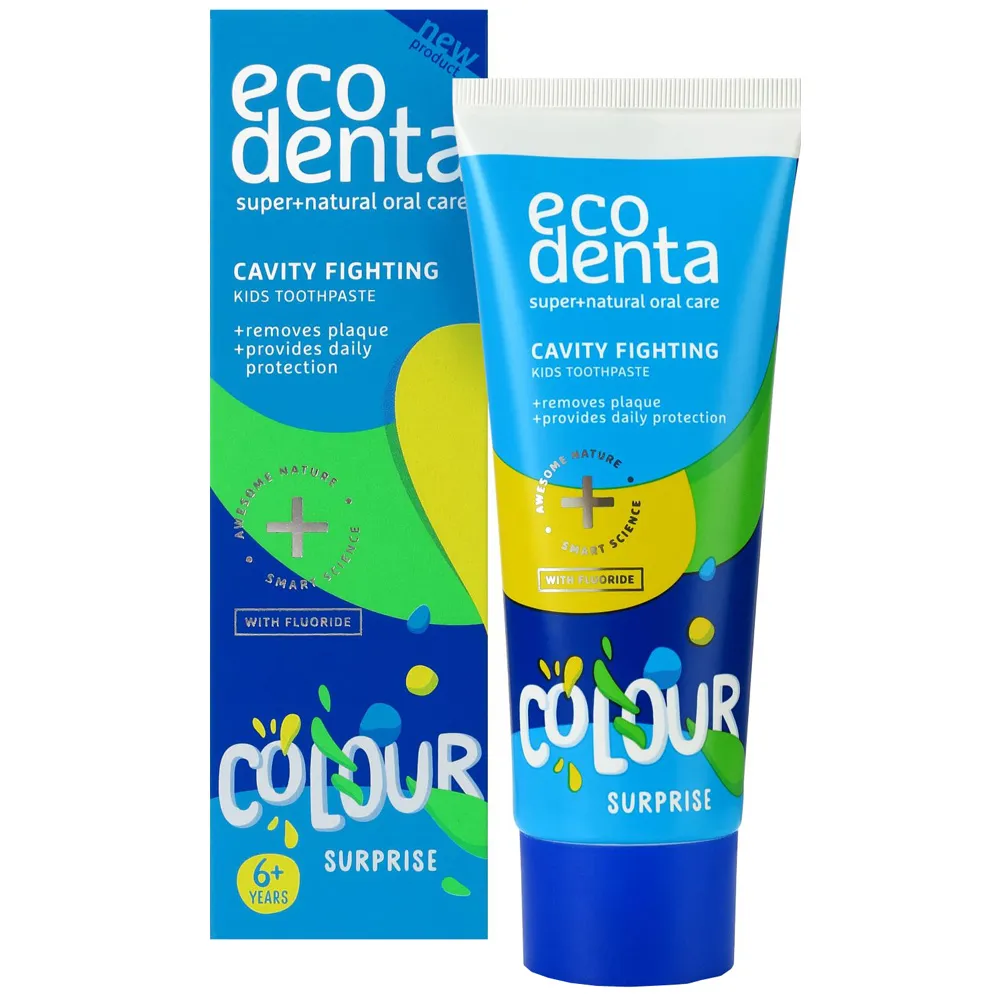 Ecodenta Zahnpasta Colour Surprise Cavity 75 ml 