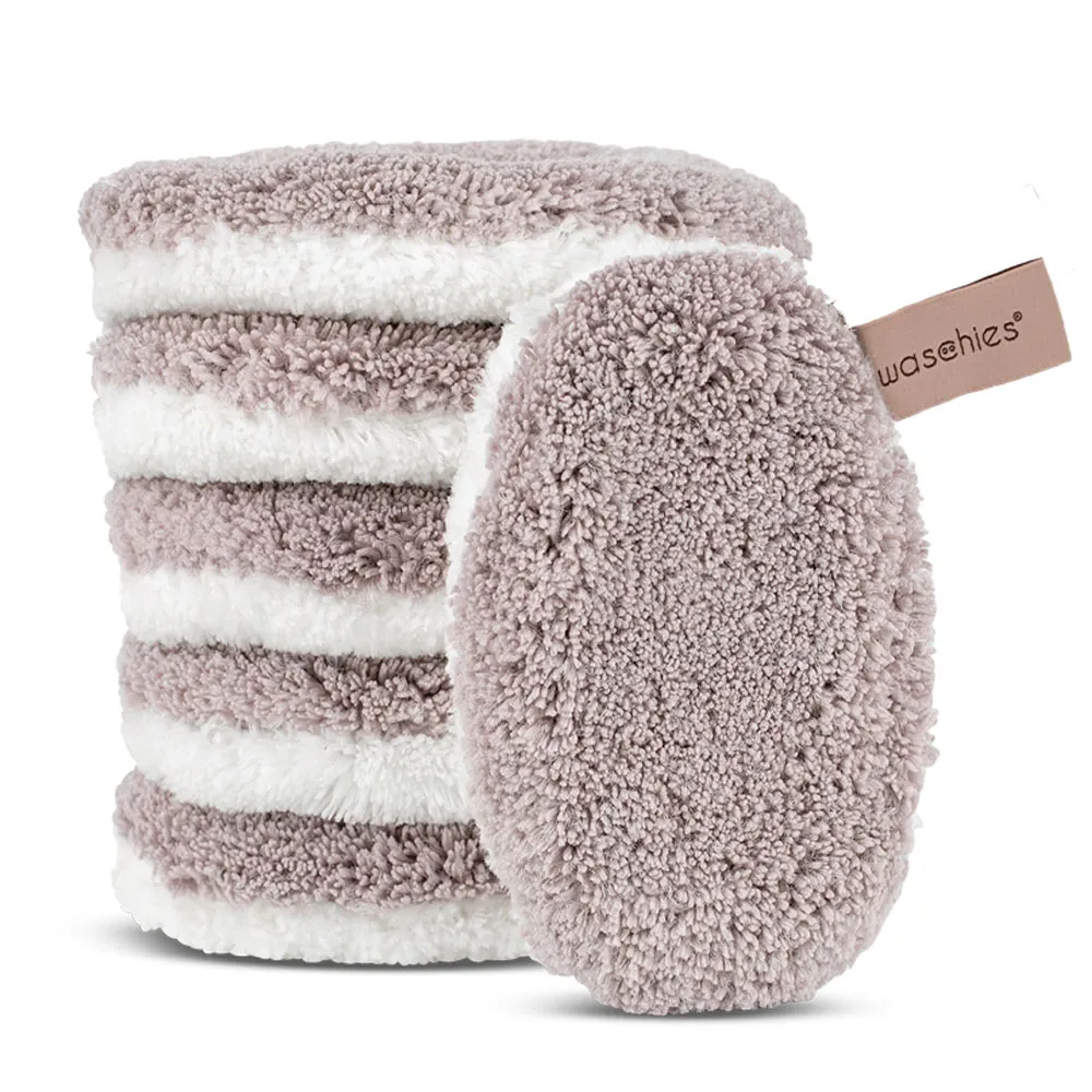 Waschies Abschmink- und Reinigungspads Taupe 6er Set 