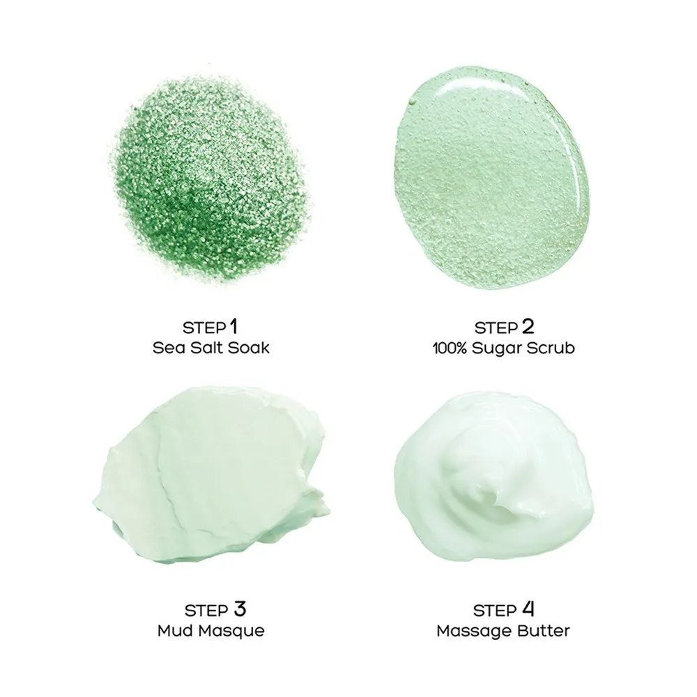 VOESH Pedi Moments - Green Tea Detox 4 VOESH Pedi Moments - Green Tea Detox