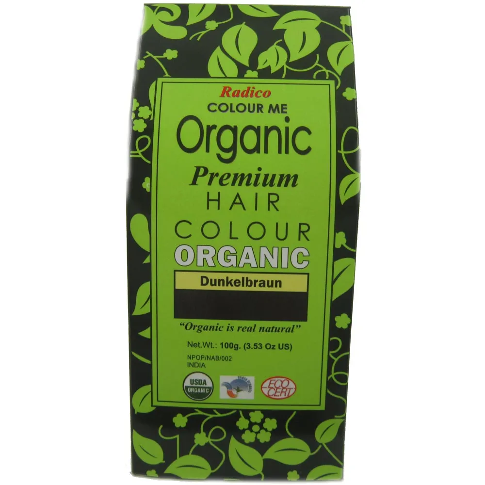 Radico Colour Me Organic Dark Brown 100 g 