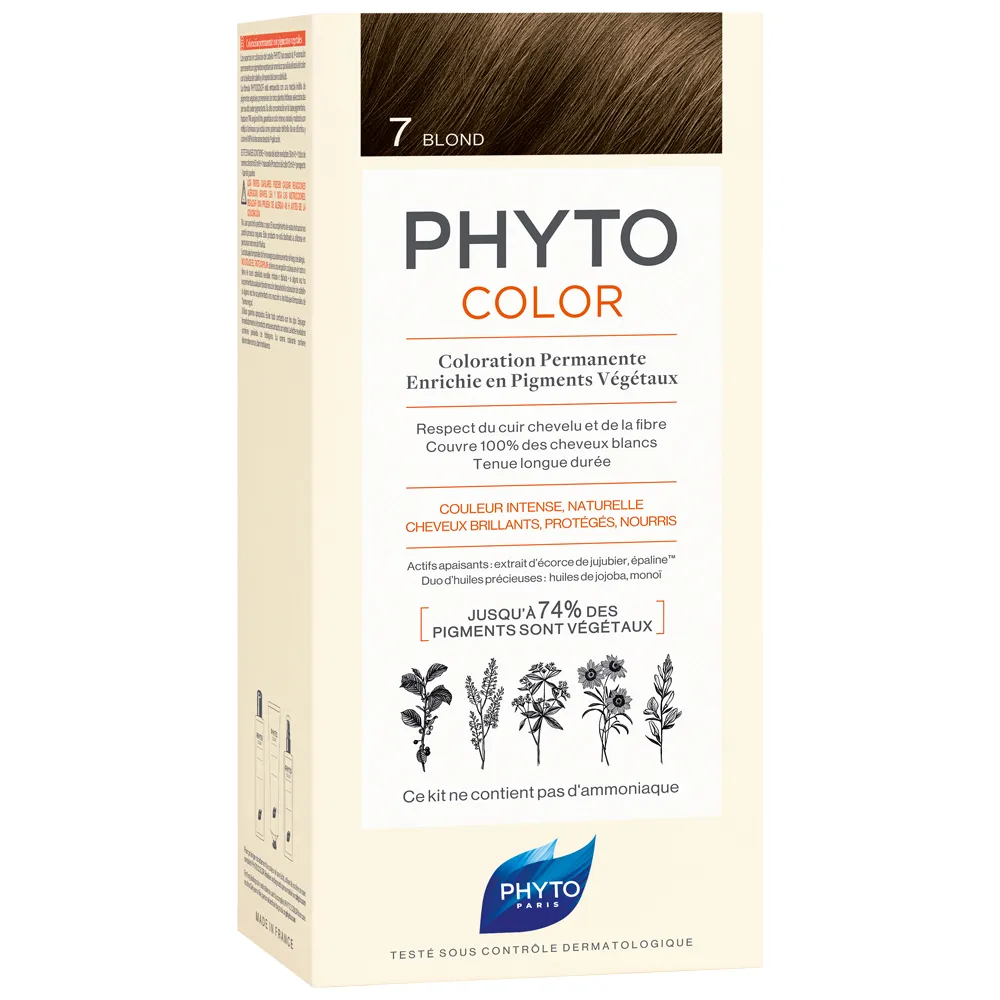 Phyto Phytocolor 7 Blond Pflanzliche Haarcoloration 1 Phyto Phytocolor 7 Blond Pflanzliche Haarcoloration