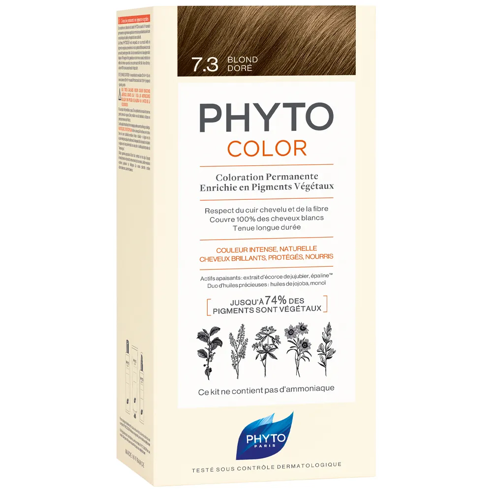 Phyto Phytocolor 7.3 Goldblond Pflanzliche Haarcoloration 