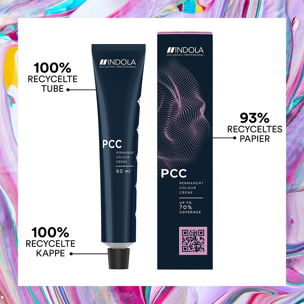 Indola PCC Permanente Haarfarbe Fashion 4.4 Mittelbraun Kupfer 60 ml 5 Indola PCC Permanente Haarfarbe Fashion 4.4 Mittelbraun Kupfer 60 ml