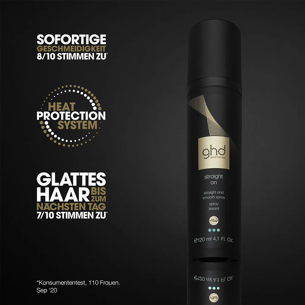ghd straight on - straight & smooth spray 120ml 4 ghd straight on - straight & smooth spray 120ml