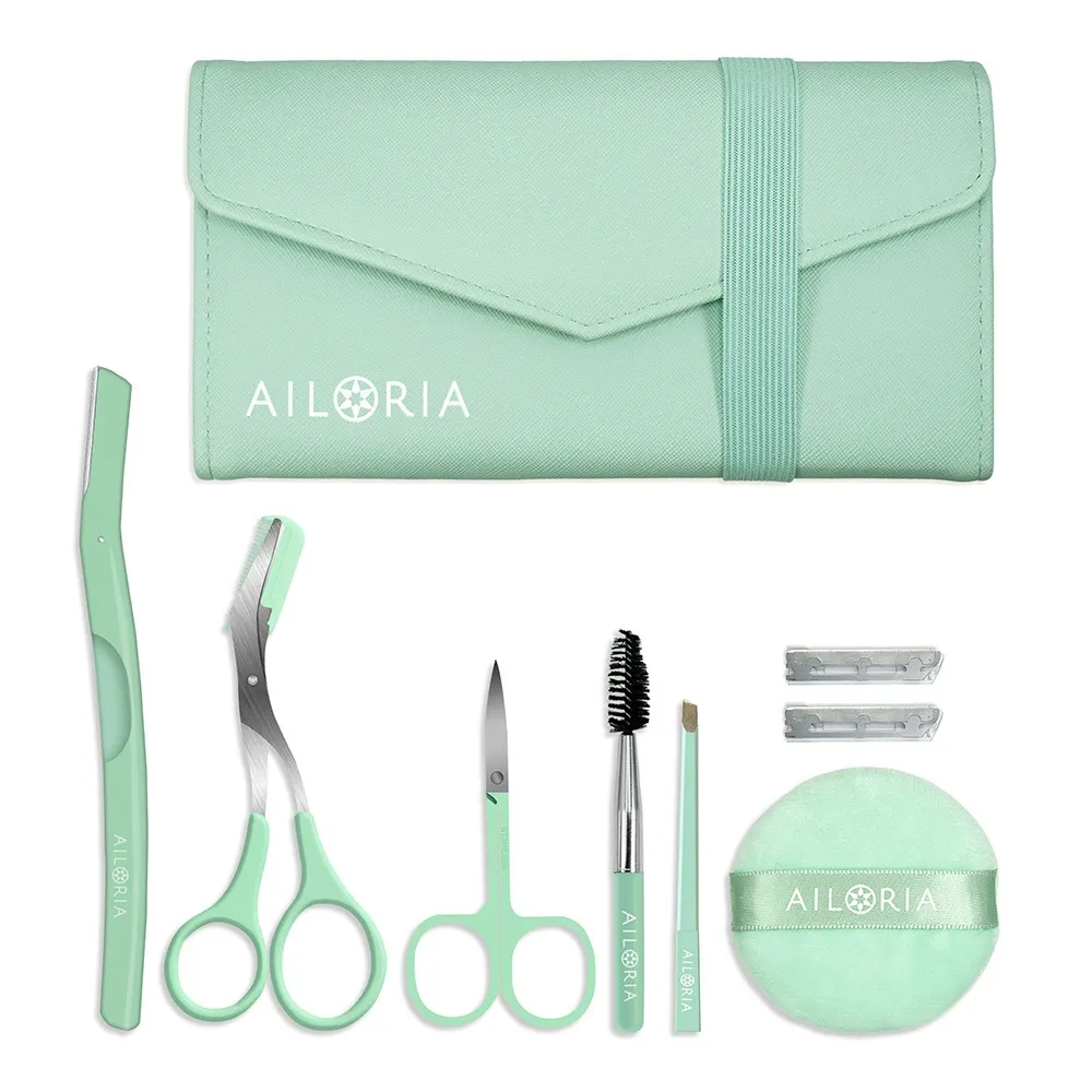 Ailoria Evapore Visagique Augenbrauen- & Gesicht Set GrÃ¼n 