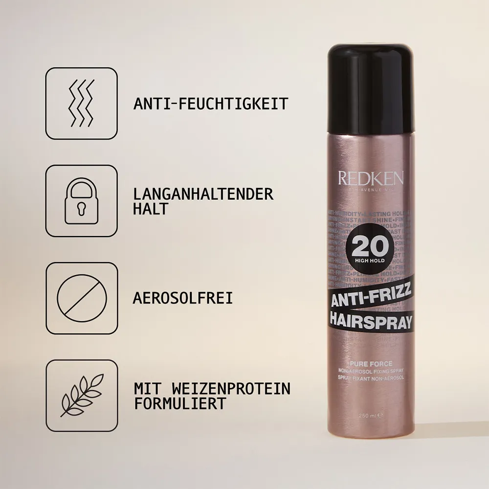 Redken Anti-Frizz Haarspray 250 ml 4 Redken Anti-Frizz Haarspray 250 ml